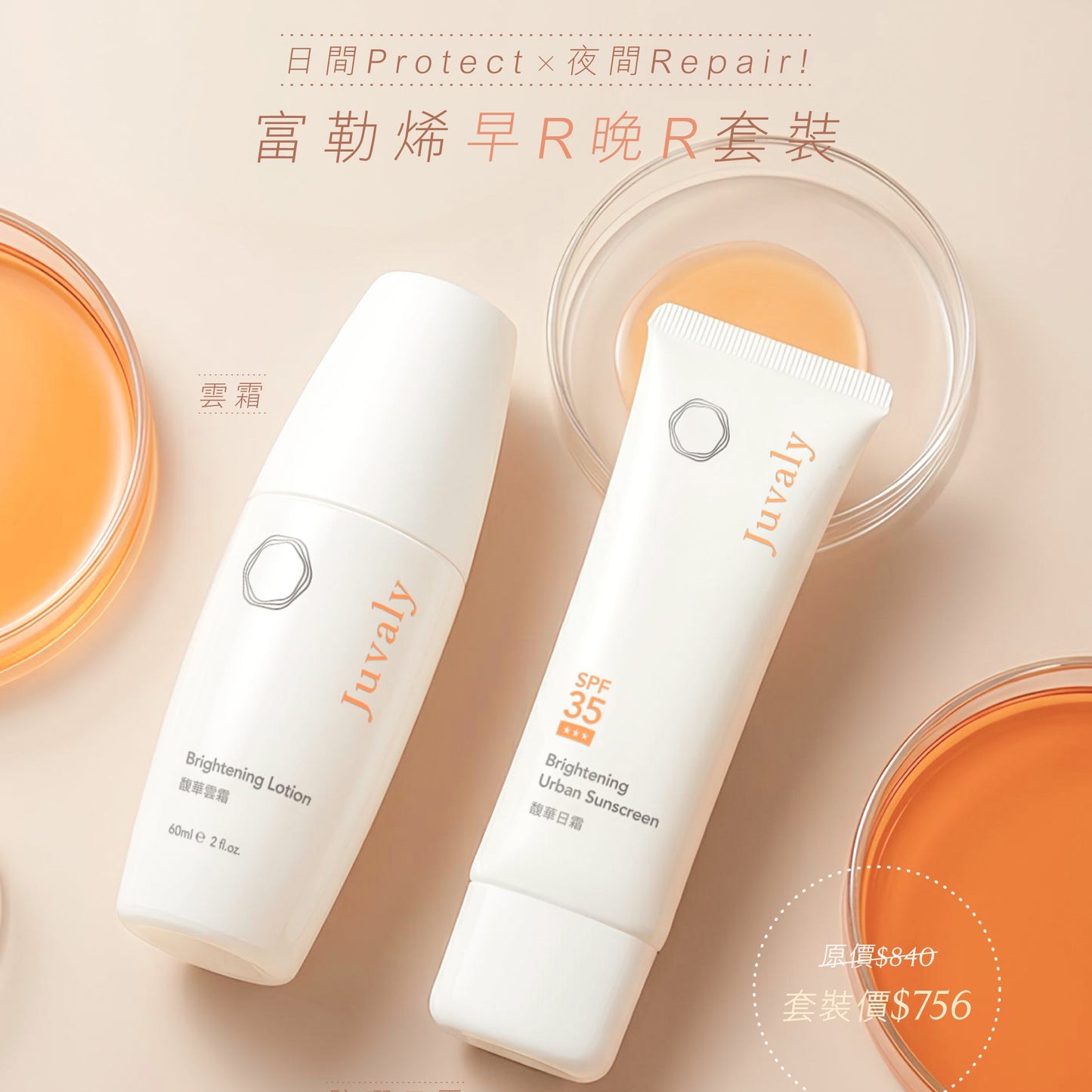 【9折】富勒烯早R晚R組合